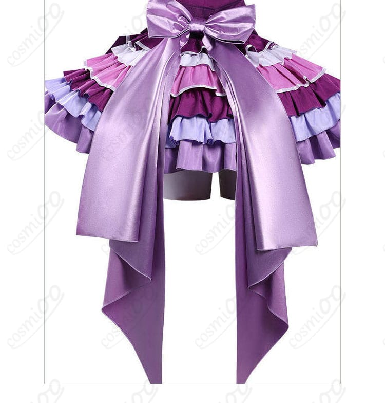 背面リボン飾りのボリュームと結び目ディテール