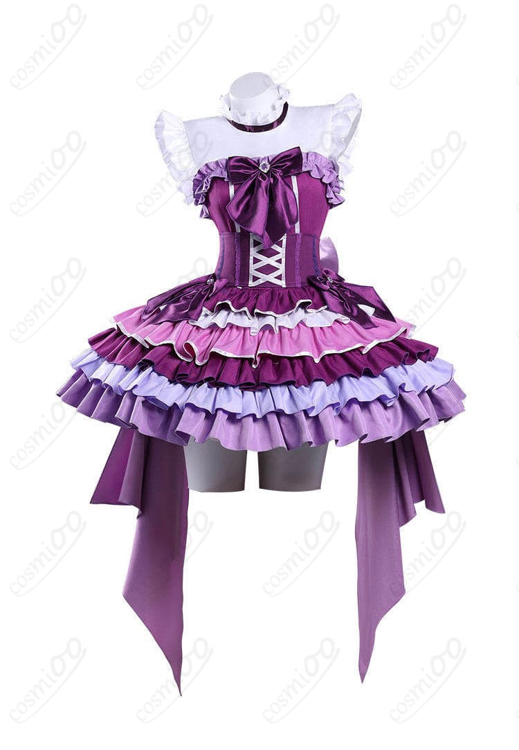 暁美ほむら アイドル衣装のワンピース正面ディテール