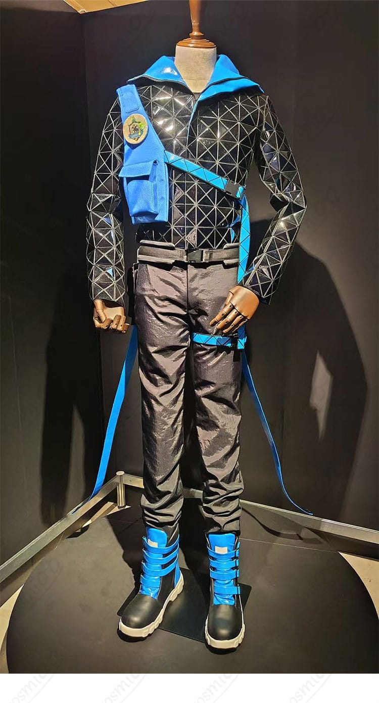 イデア・シュラウドのイグニハイド寮服コスプレ衣装の正面全体写真