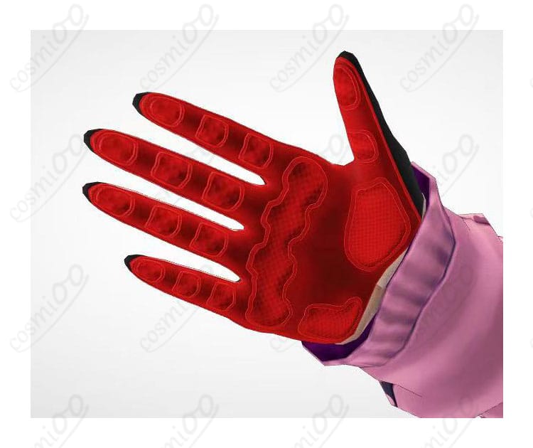 ロボ子さんV3 手袋内側の縫製と装飾配置が分かるディテール