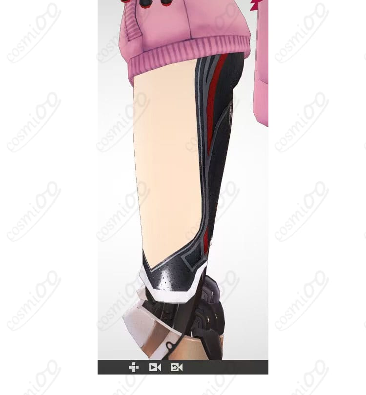 ロボ子さんV3 脚部アクセサリー右側の装飾ディテールアップ