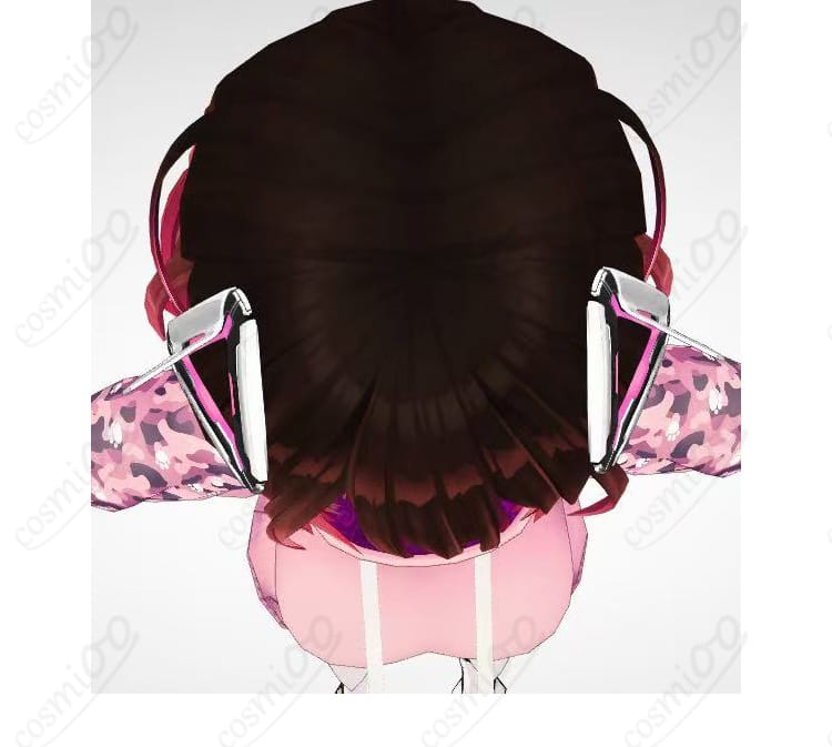 ロボ子さんV3 頭部アクセサリーの精密な意匠を捉えたクローズアップ