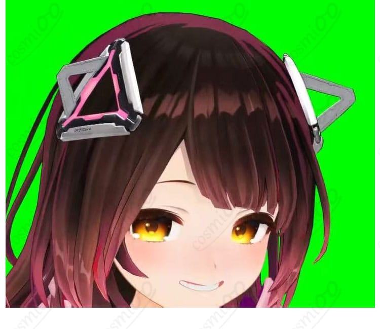 ロボ子さんV3 ヘアアクセを含む衣装全体の装飾ディテール