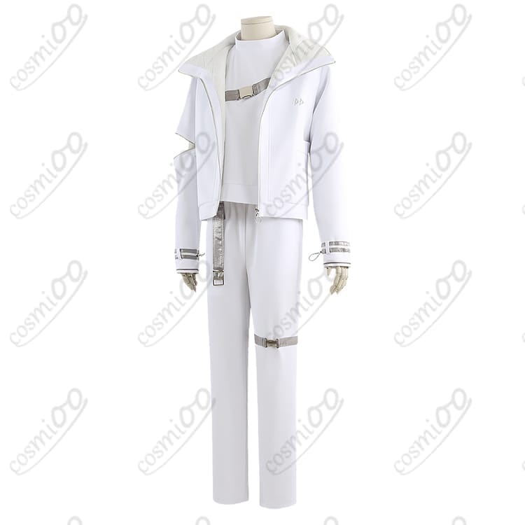 プロジェクトセカイ 青柳冬弥 PURE PUNCHER コスプレ衣装｜快適ストレッチで再現度高く - 3枚目の画像