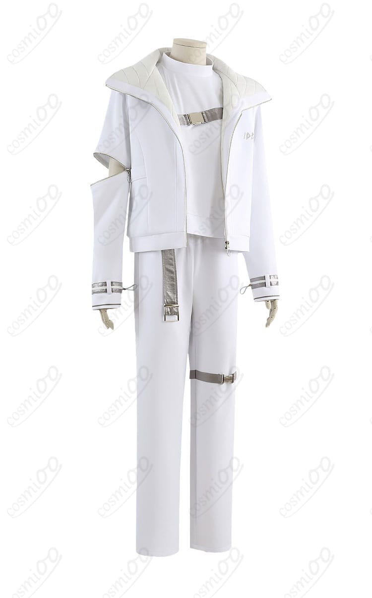 青柳冬弥 PURE PUNCHER コスプレ衣装の右側面ディテール