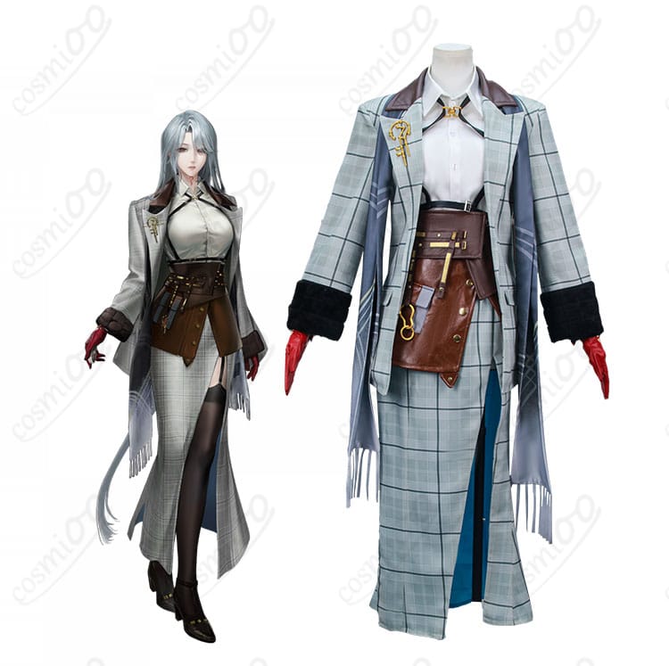 ヒルダ 旧時代の学者 コスプレを着用した全身イメージ｜上品でクールな学者風シルエット