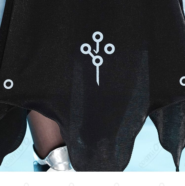 衣装の模様・紋様装飾の近接ディテール