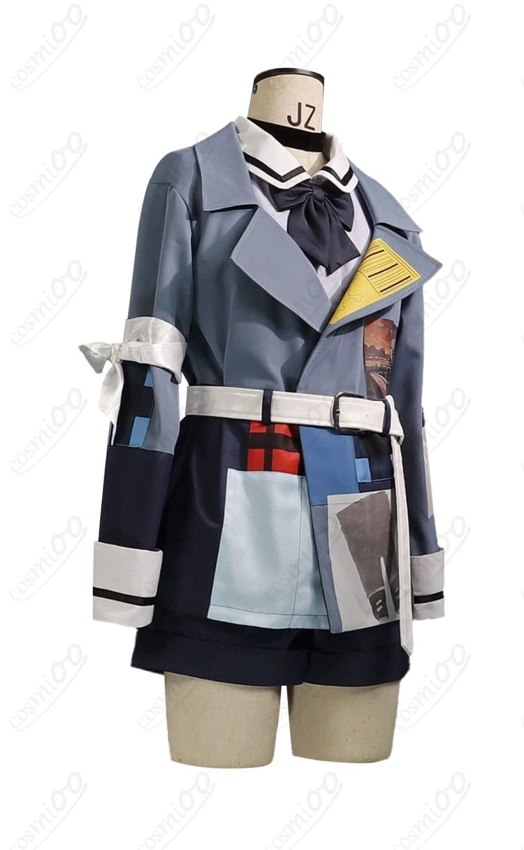 ガールズバンドクライ 井芹仁菜 衣装 ベルトのPUレザー質感と金具の質感