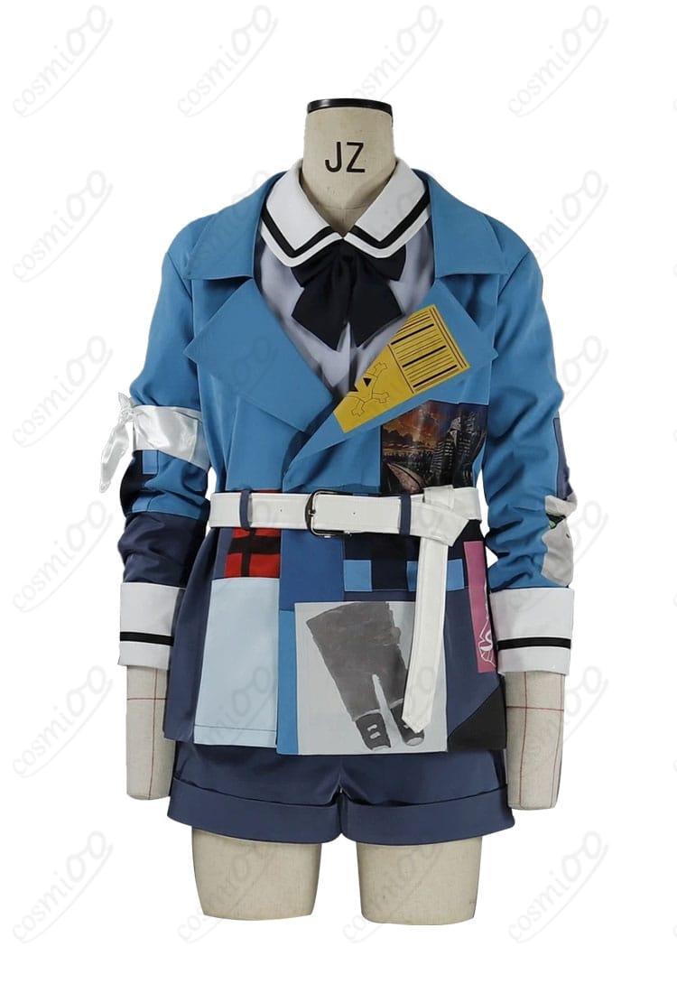 井芹仁菜 運命の華Ver. コートとシャツの配色・質感が分かる衣装全体