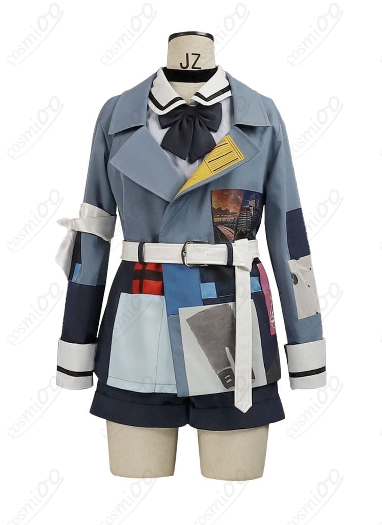 井芹仁菜 運命の華Ver. セット内容7点レイアウト(コート・シャツ・パンツほか)