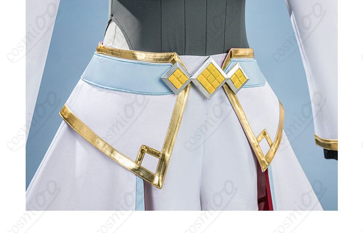 腰封・腰飾りの装飾アップ。ウエストの締まりと装飾バランス