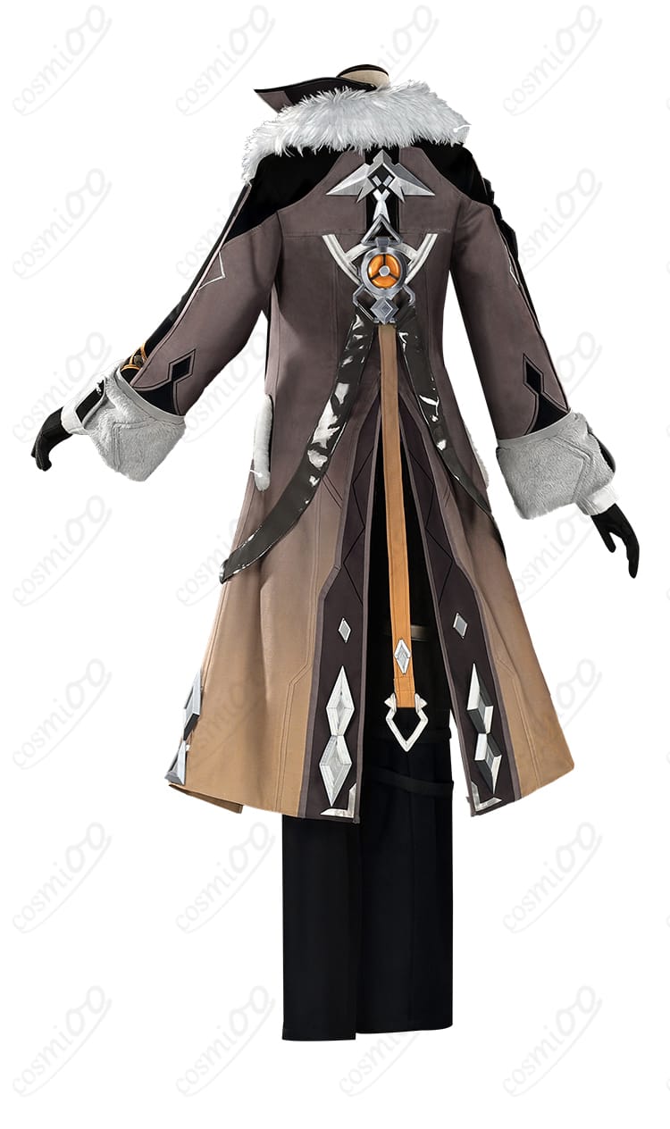 原神コスプレ衣装の背面デザインと背中リボン・背中飾りの配置