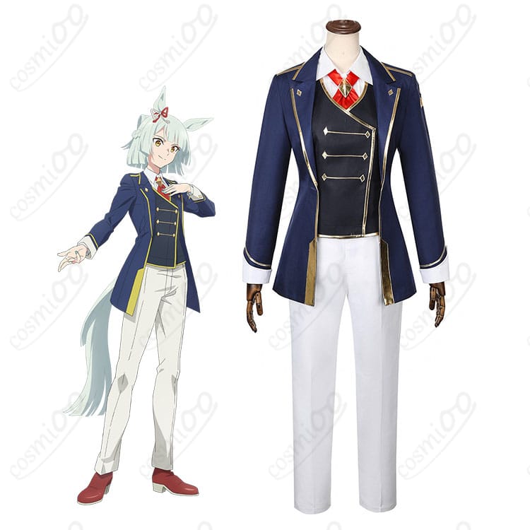 モデル着用のウマ娘系勝負服フルセット全身イメージ