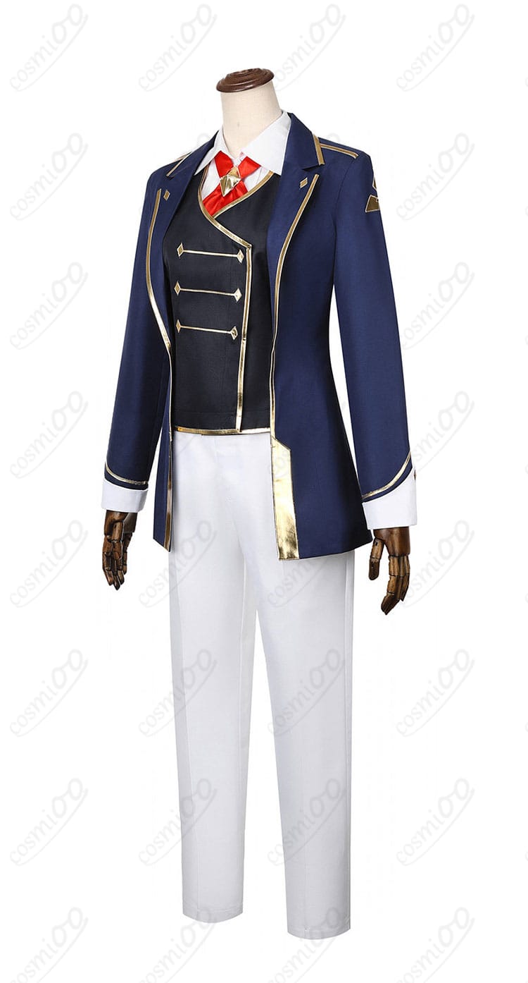 ウマ娘系勝負服コスチュームのシルエット（側面）