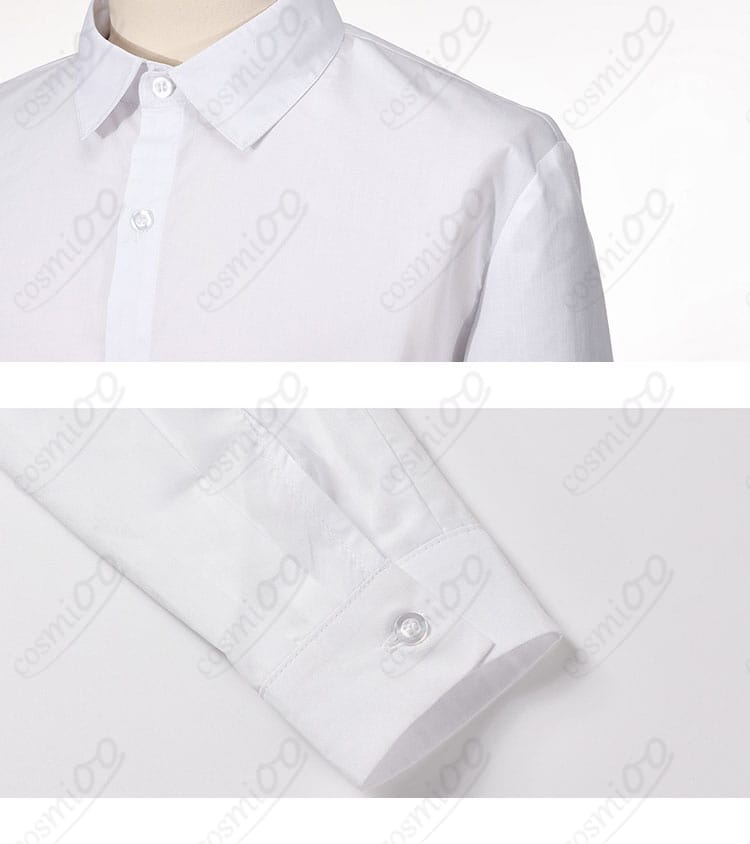 サイレントヒルf 岩井修 コスプレ衣装 シャツ肩・袖付け部の縫製ディテール