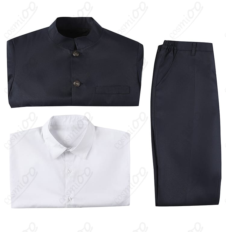 サイレントヒルf 岩井修 コスプレ衣装 3点セット内容のフラットレイ