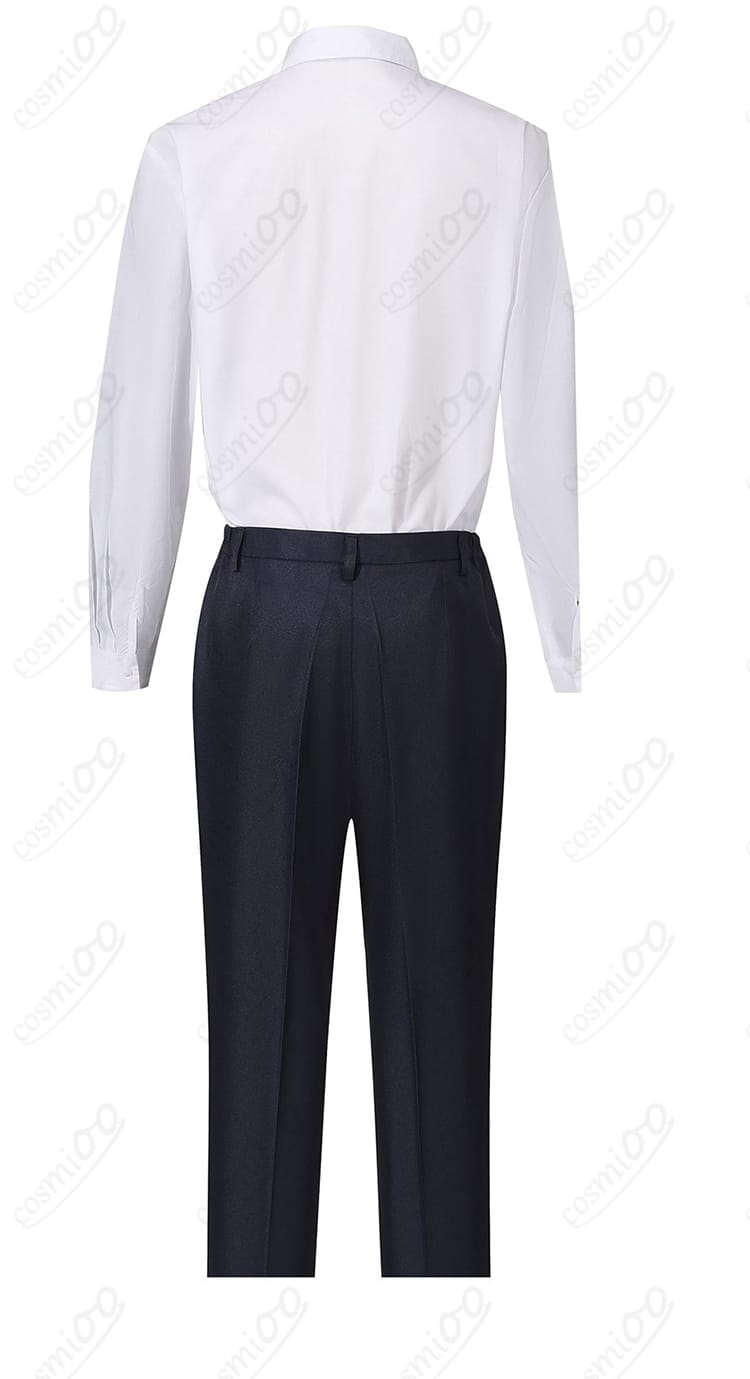 サイレントヒルf 岩井修 コスプレ衣装 シャツ背面のヨークとシワ感の確認