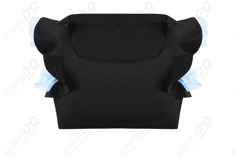 セット全体のレイアウト展示。上身頃とスカートを中心にしたコーディネート例