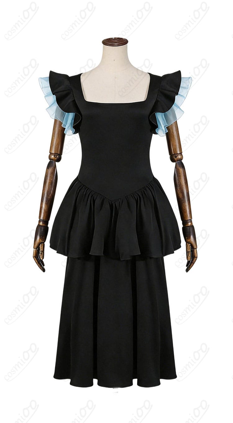 黒川あかね 劇団ララライ アイドル衣装の正面ディスプレイ。上品な配色とシルエット