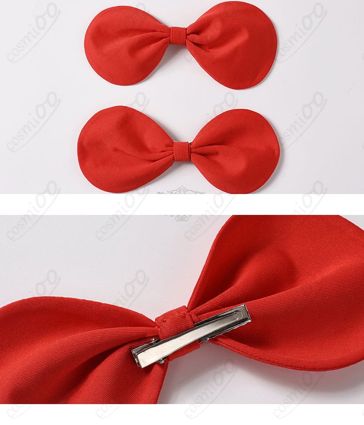 有馬かな B小町アイドル衣装の髪飾りディテール。形状と留め具の様子が分かる近接