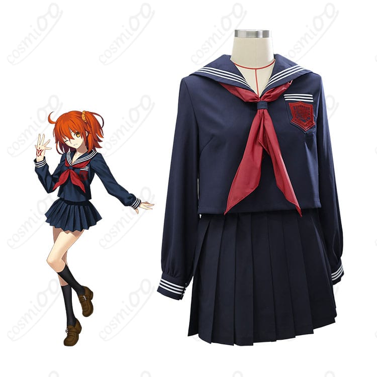 藤丸立香（ぐだ子）月の海の記憶 セーラー服をモデルが着用した全身イメージ