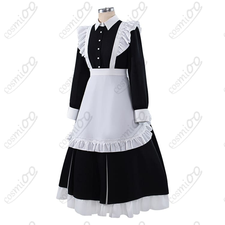 葬送のフリーレン フリーレン/フェルン メイド服コスプレ｜清楚シルエットで初心者も着脱ラク - 2枚目の画像