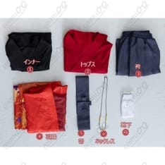 鬼滅の刃 煉獄杏寿郎 京まふ2021和装 高再現コスプレ｜初心者も着脱ラクで撮影映え - 5枚目の画像（サムネイル）