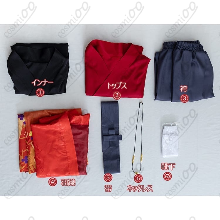 鬼滅の刃 煉獄杏寿郎 京まふ2021和装 高再現コスプレ｜初心者も着脱ラクで撮影映え - 5枚目の画像