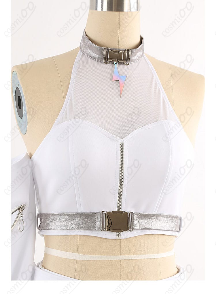 上衣装飾の拡大（肩〜脇の切り替えと縫製）