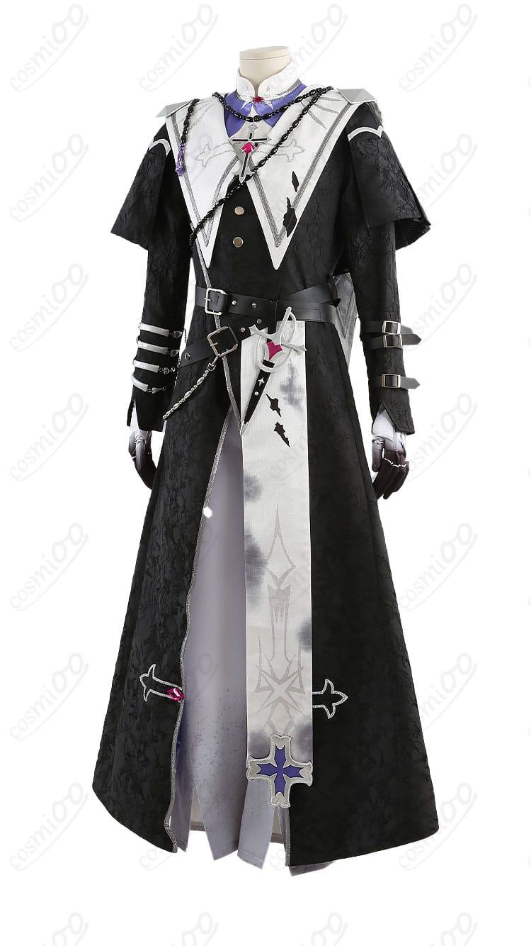 宵の交霊会衣装 左側の飾り短剣と小物配置を確認できる商品写真