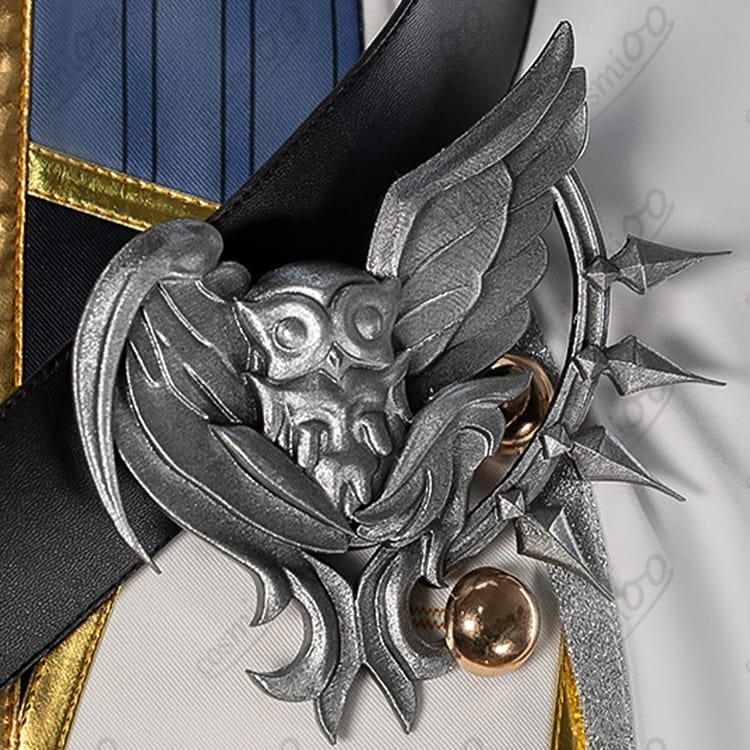 ディズニー ツイステッドワンダーランド シルバー 夜明けの甲冑 高再現コスプレ衣装セット - 6枚目の画像