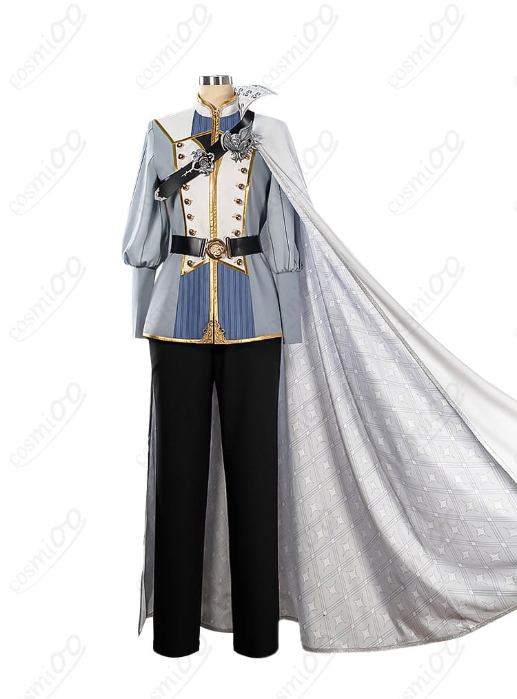 マント全体と縁飾りの装飾ディテールが分かる画像