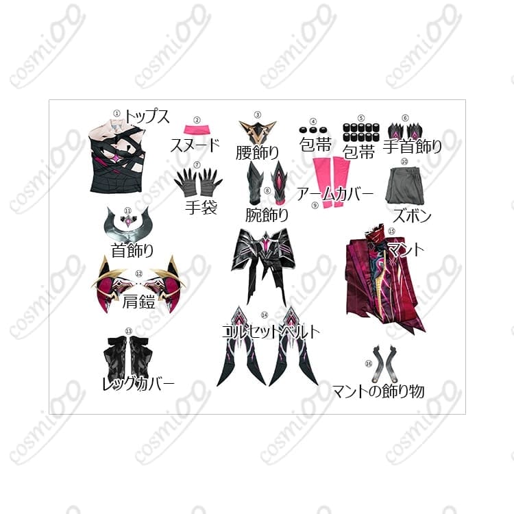 原神 月の狩人 レリル コスプレ衣装｜着脱ラクで美シルエット、撮影映え設計 - 8枚目の画像