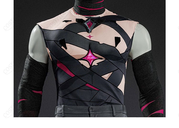 原神 月の狩人 レリル風コスプレ 上衣の装飾と質感アップ