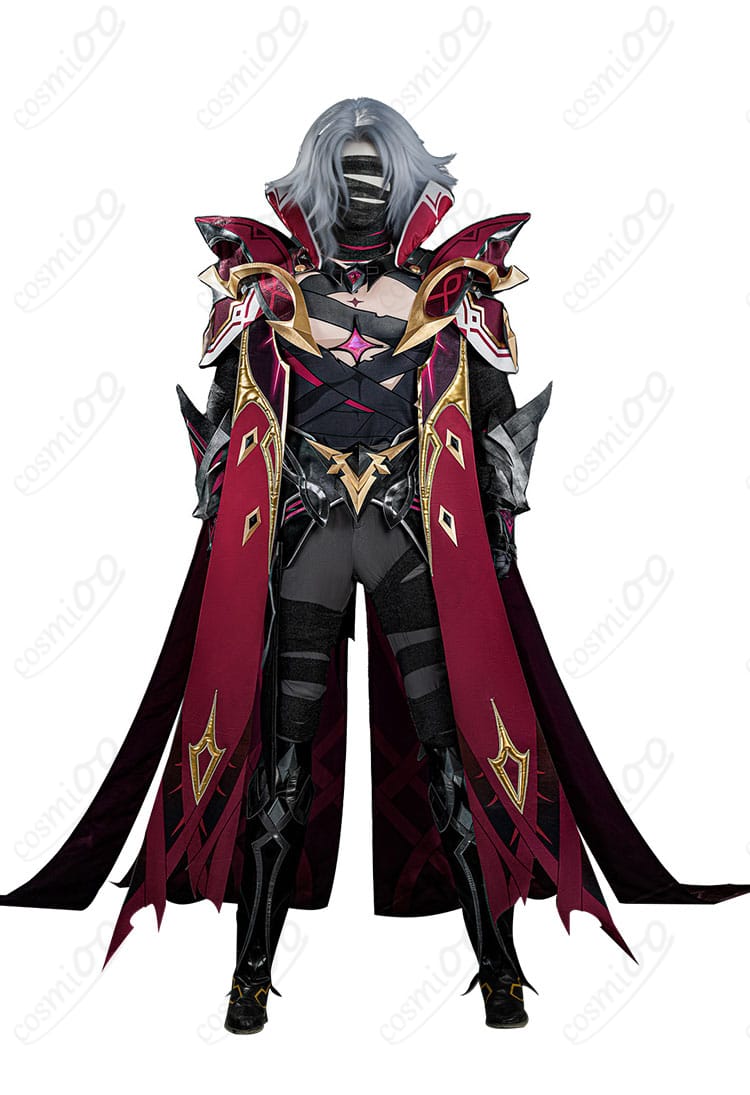 原神 月の狩人 レリル風コスプレ 上下セット正面全体像