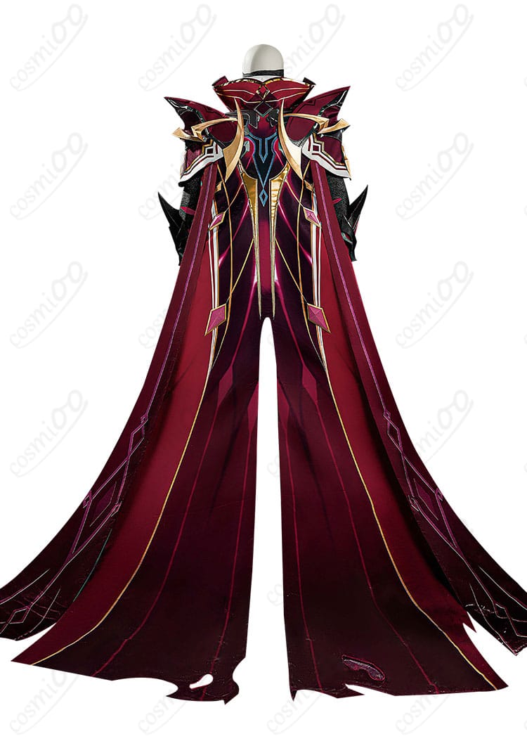 原神 月の狩人 レリル風コスプレ 背面のマントと装飾