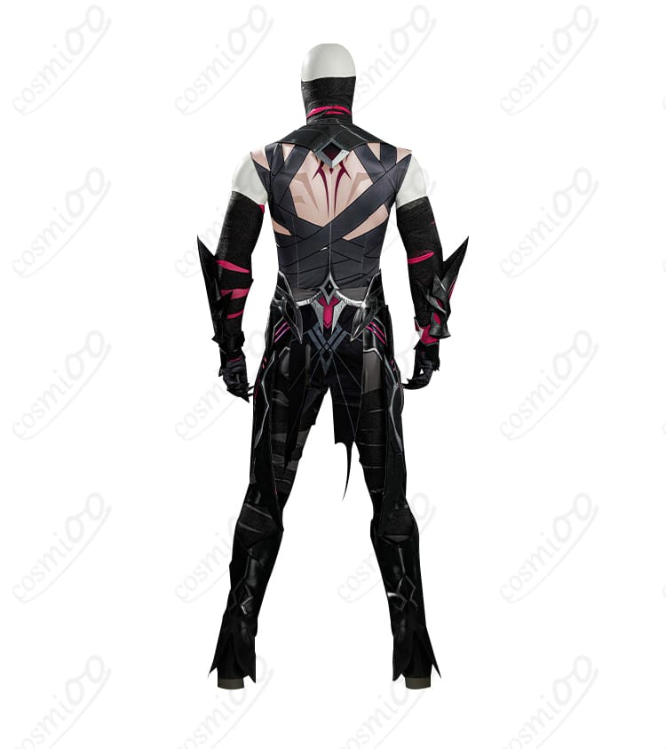 原神 月の狩人 レリル風コスプレ 背面装飾とマントの質感