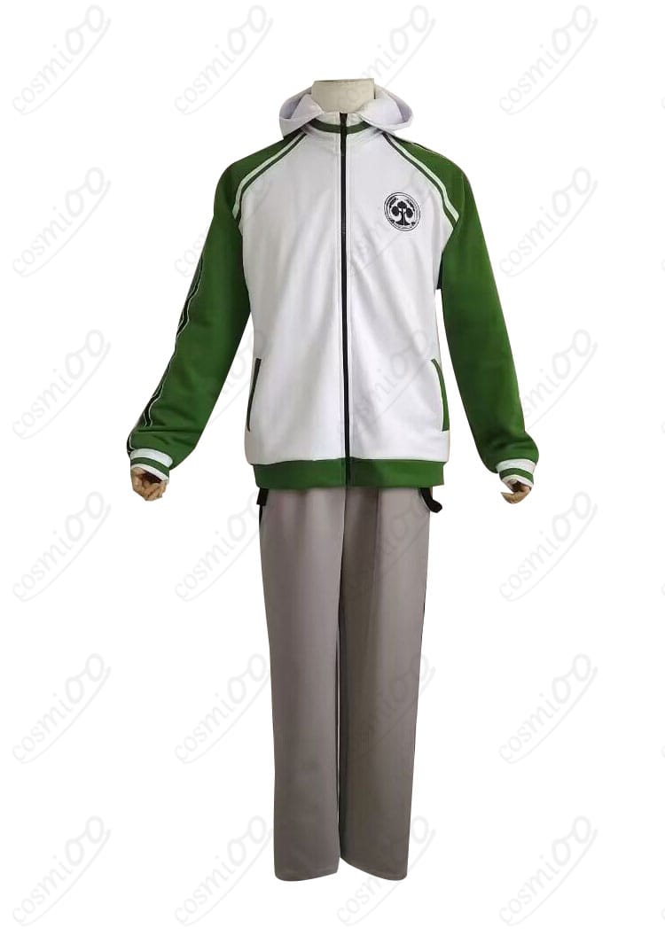 桑名江 内番ジャージ 上着とズボンの正面全体画像（コスプレ用）