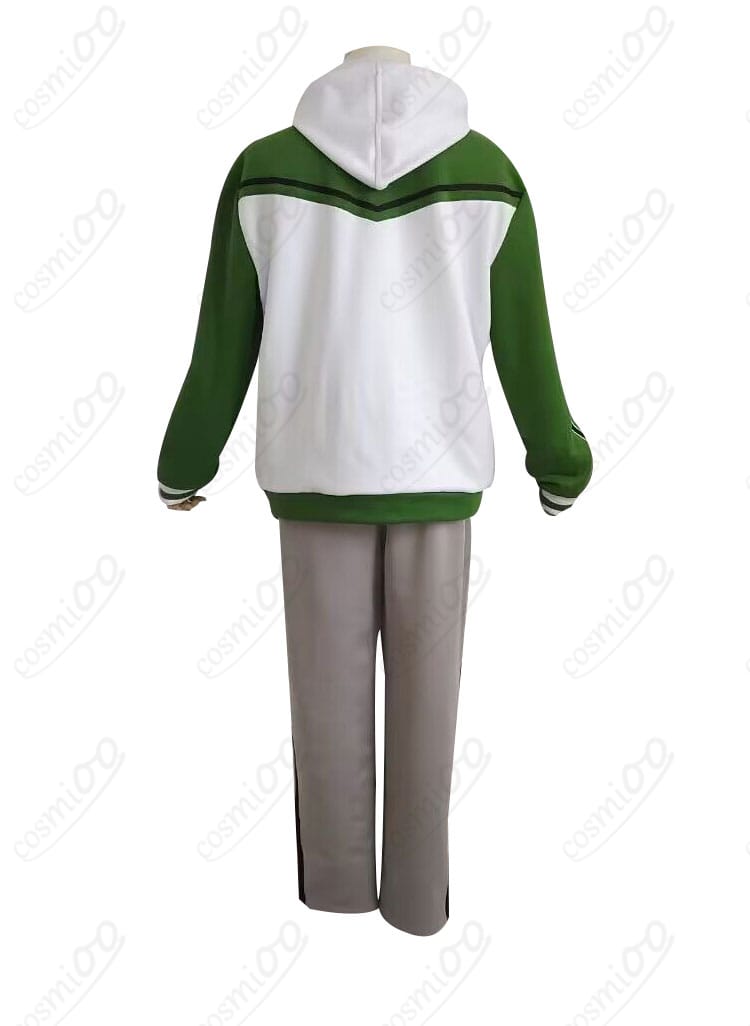 桑名江 内番ジャージ 背面全体画像（シルエットとラインが分かる）