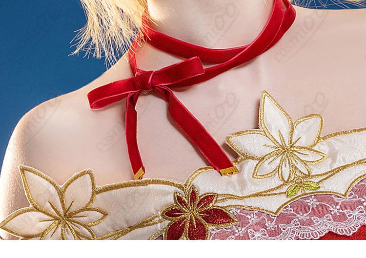 小原鞠莉 紅葉狩り編衣装の腰飾りとリボンの質感アップ