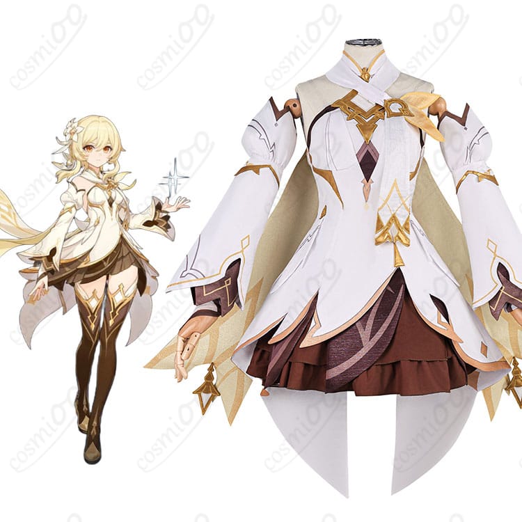 原神 旅人(蛍)コスプレ衣装の全身キャラクターイメージとコスチューム概要