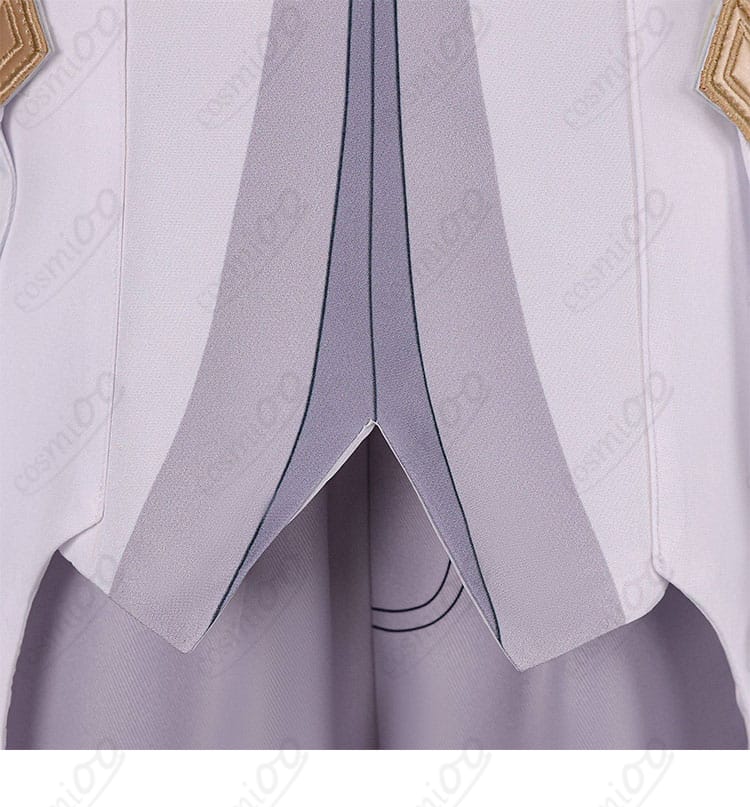 原神 旅人(蛍)コスプレ衣装の裾装飾ディテール(縁取りと模様)