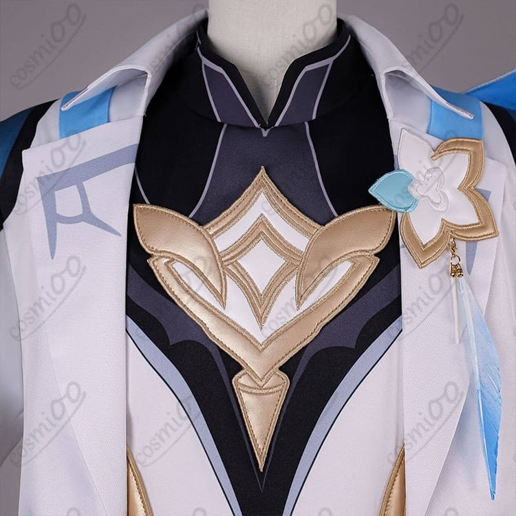 原神 旅人（空）コスプレ衣装｜高再現で初心者も安心、軽やかで着脱ラクなフルセット - 3枚目の画像