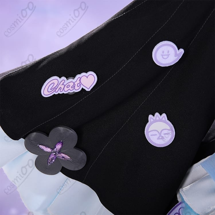 にじさんじ エナー・アールウェット ゴスロリメイド衣装｜再現度と快適さを両立、初心者OK - 4枚目の画像