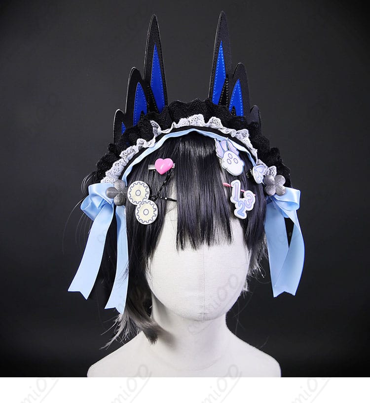 メイド衣装の髪飾り・ヘアピンのディテールアップ