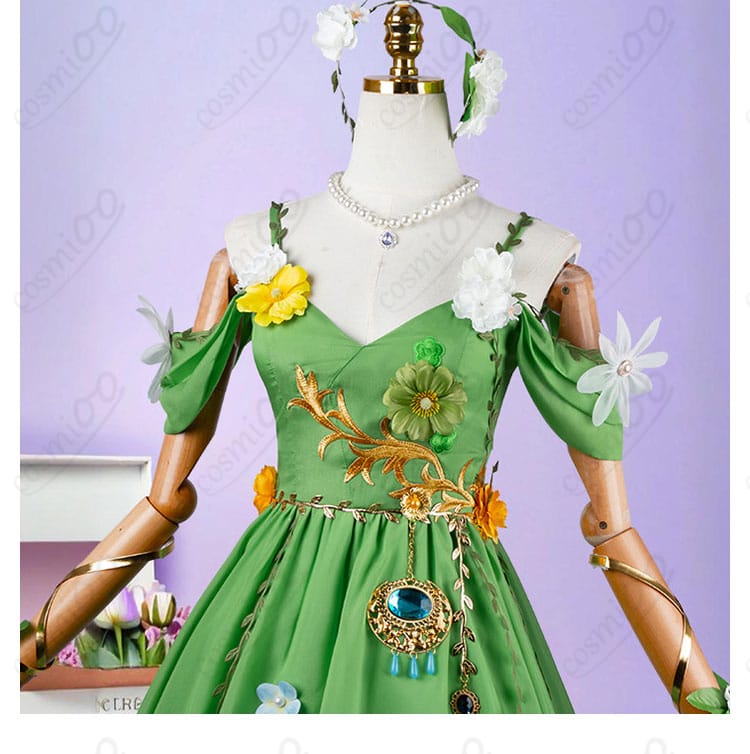 第五人格 庭師 エマ・ウッズ 朽ちぬ長夏 ワンピースの胸元ディテール