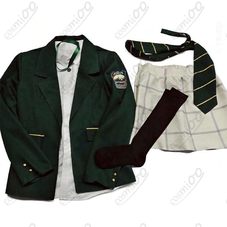 若狭フユ 制服コスプレ衣装｜高再現で初心者も着やすい6点セット - 5枚目の画像