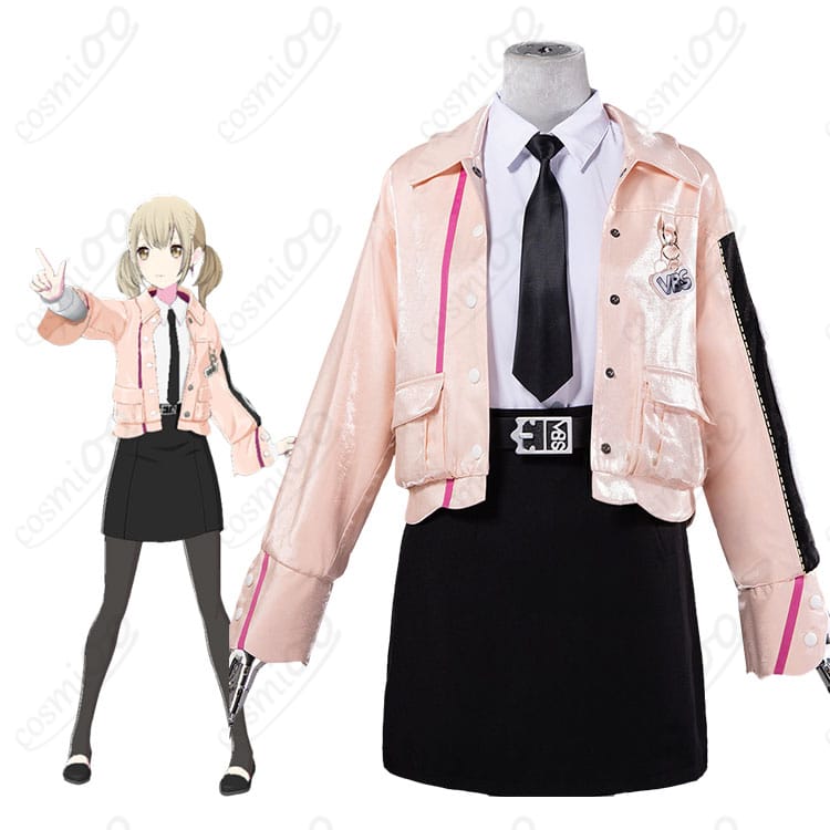 プロセカ 小豆沢こはね Confidence suit コスプレ衣装 コート正面 全身イメージ