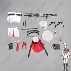 ホロライブ 百鬼あやめ 新衣装（軍服風）コスプレ｜凛々しいシルエットと扱いやすさで初心者安心 - 9枚目の画像（サムネイル）