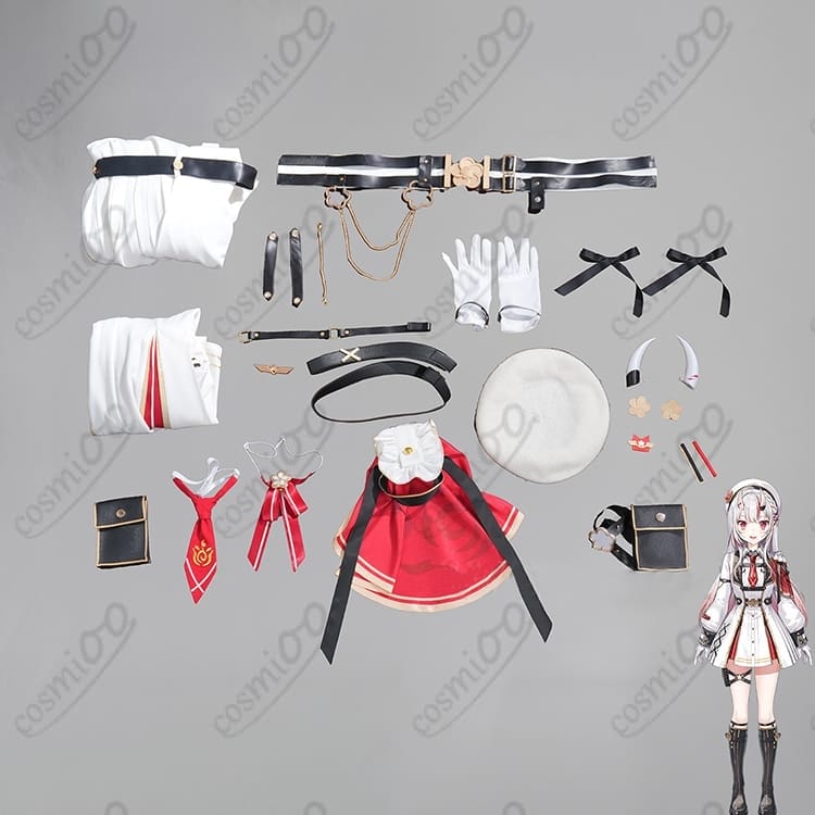 ホロライブ 百鬼あやめ 新衣装（軍服風）コスプレ｜凛々しいシルエットと扱いやすさで初心者安心 - 9枚目の画像